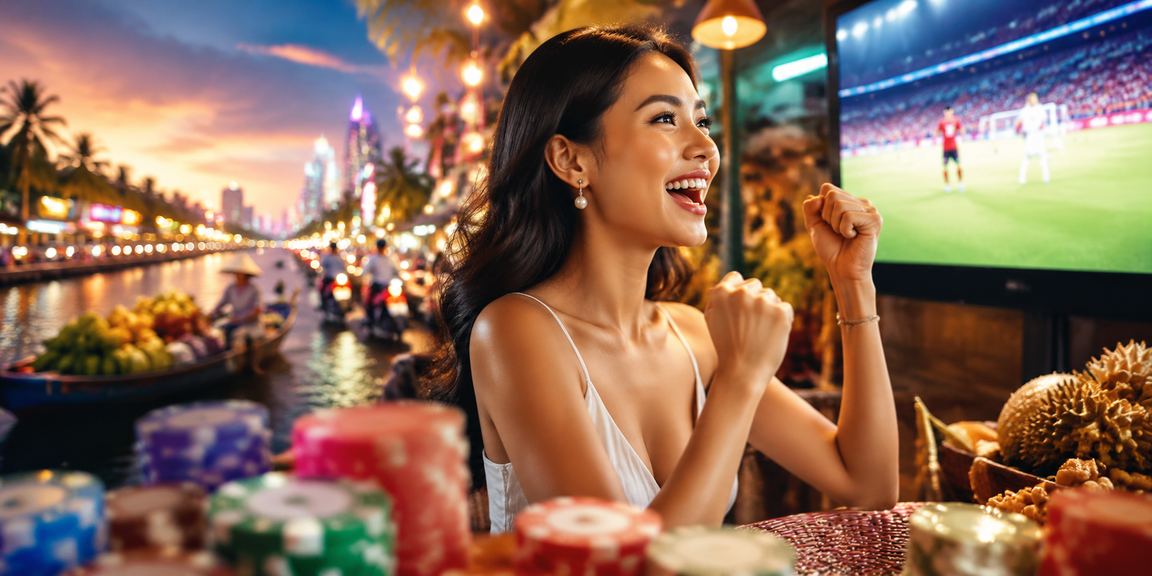 Khung cảnh ánh sáng neon sôi động của xổ số miền Tây