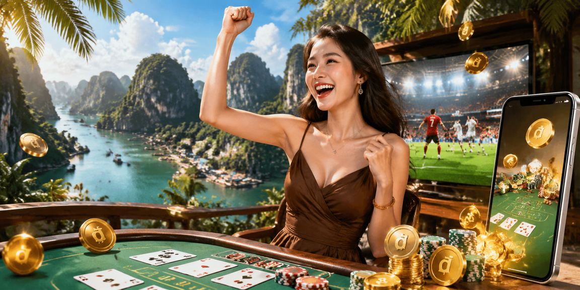 Người chơi trải nghiệm baccarat tại quán cà phê Ninh Bình